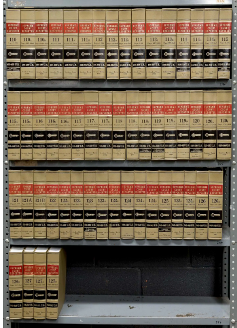 SUPREME COURT REPORTER WEST'S VOLS 110 TO 127B, IN 54 BOOKS, 1989-2007 Thomson West Reuters