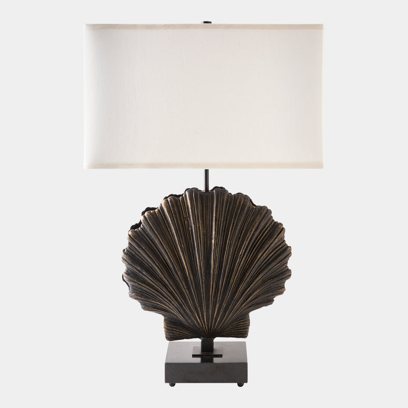 Sea Scallop Lamp-Bronze