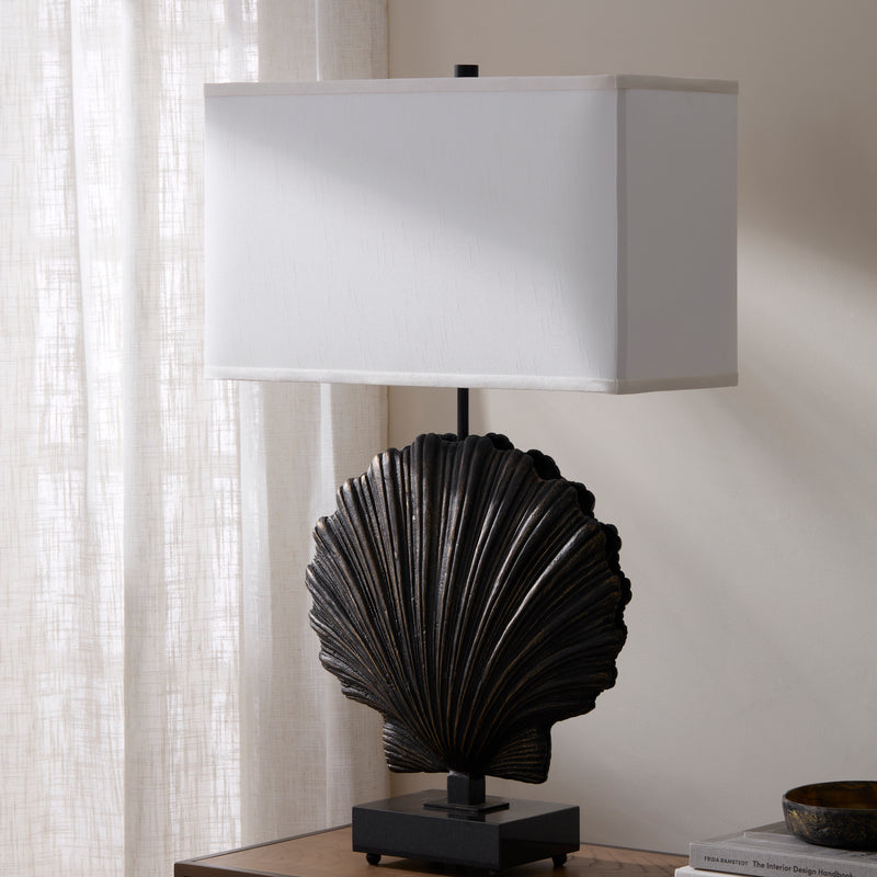 Sea Scallop Lamp-Bronze