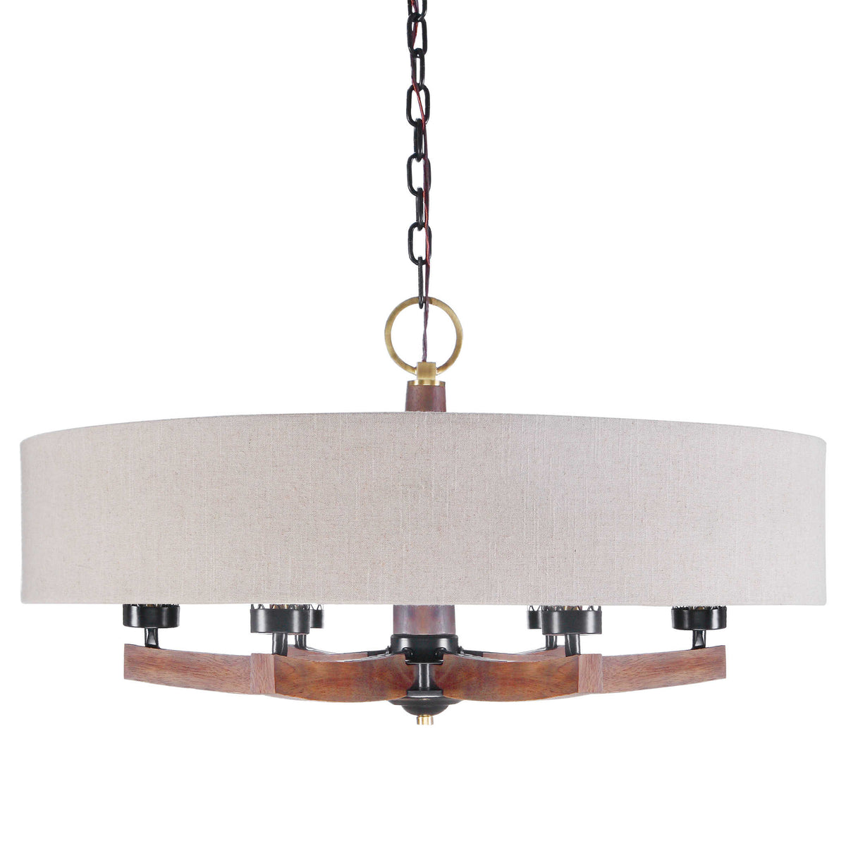 Woodall, 6 LT Chandelier