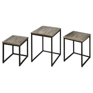 Bomani Nesting Tables, S/3