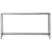 Load image into Gallery viewer, Hayley Console Table, Silver
