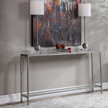 Load image into Gallery viewer, Hayley Console Table, Silver
