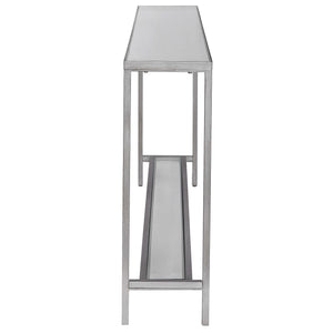 Hayley Console Table, Silver