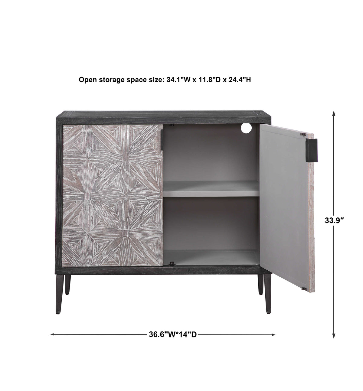 Laurentia 2 Door Cabinet