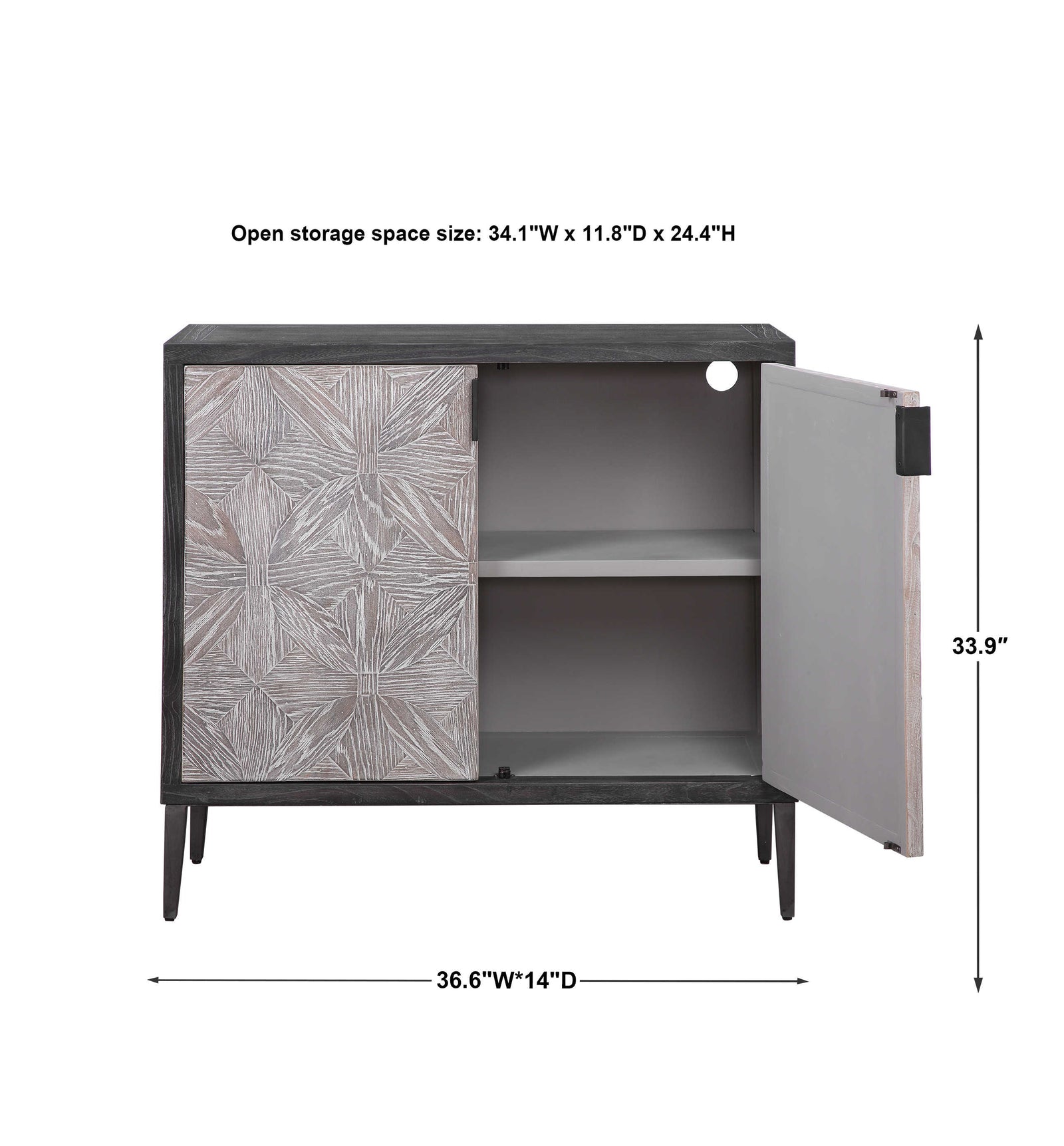 Laurentia 2 Door Cabinet