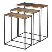 Load image into Gallery viewer, Coreene Nesting Tables S/3, Gold
