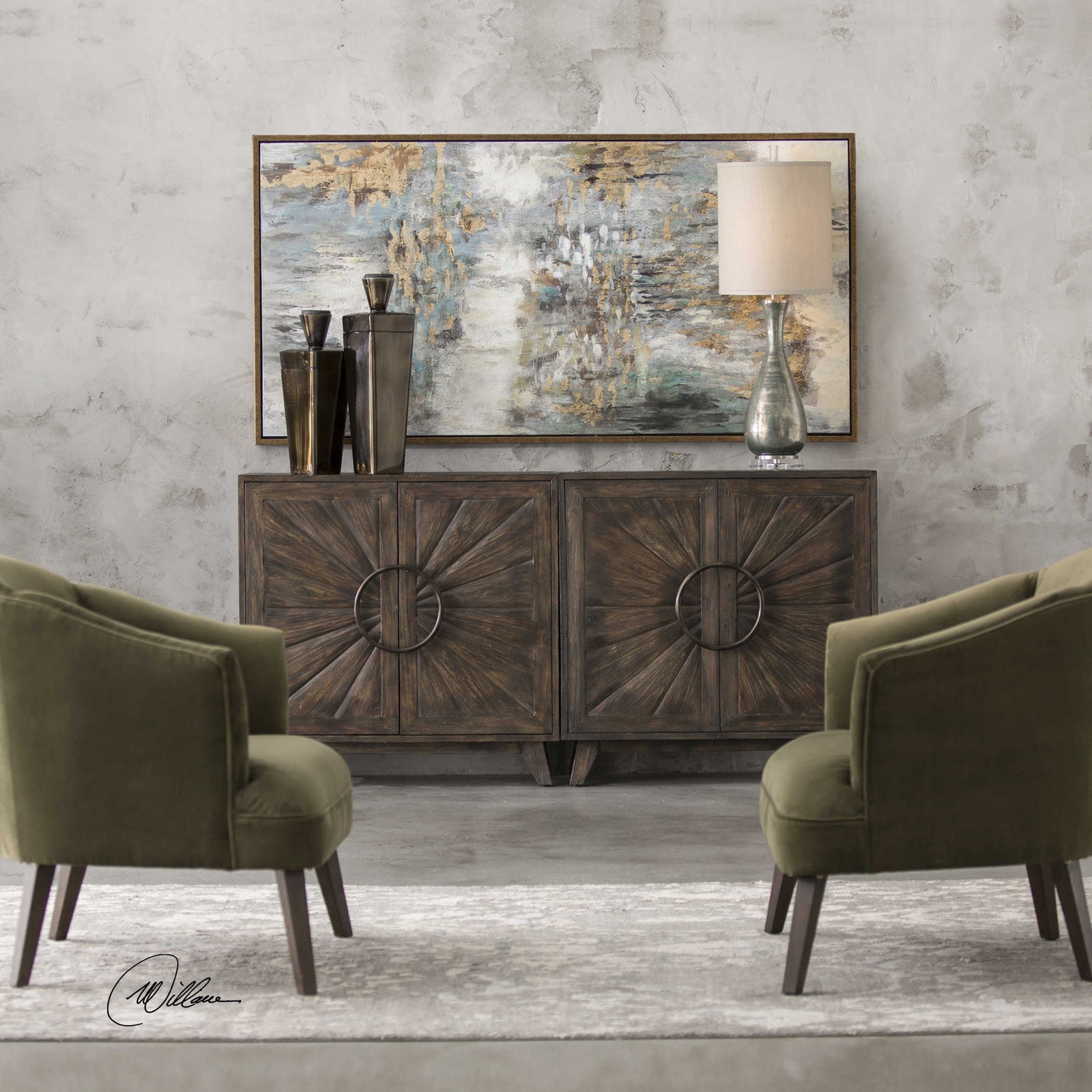 Kohana 2 Door Cabinet
