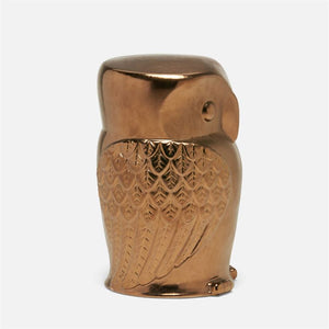 Kenji Ceramic Owl Stool