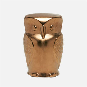 Kenji Ceramic Owl Stool