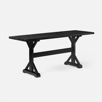Spencer Wood Trestle Table