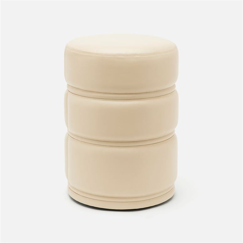 Vaughn Leather Stool