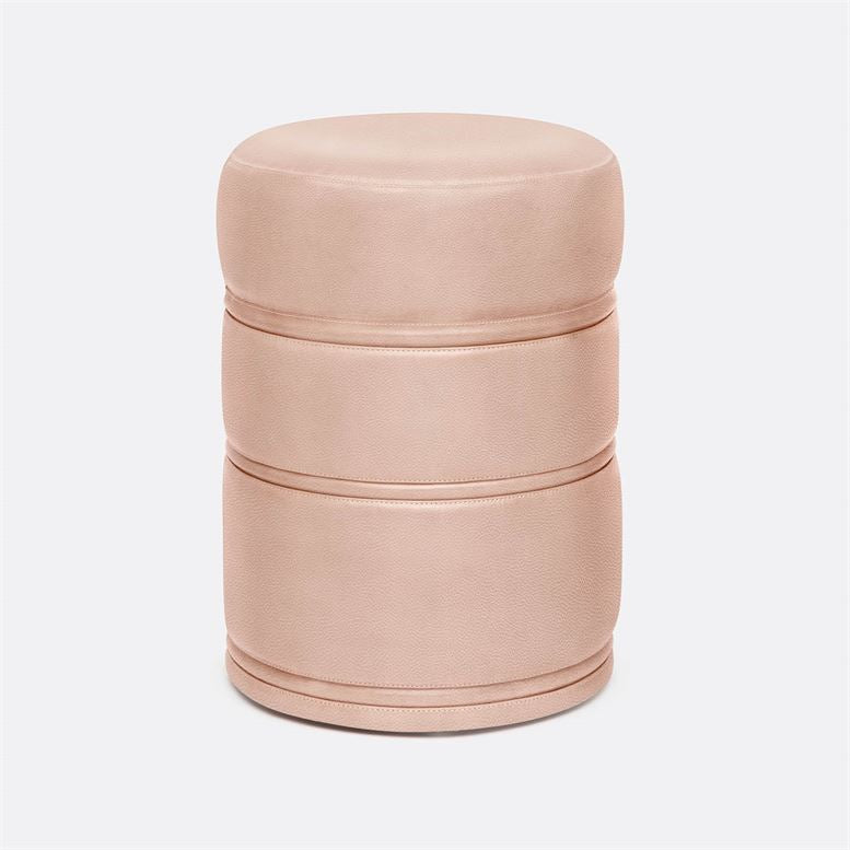 Vaughn Leather Stool
