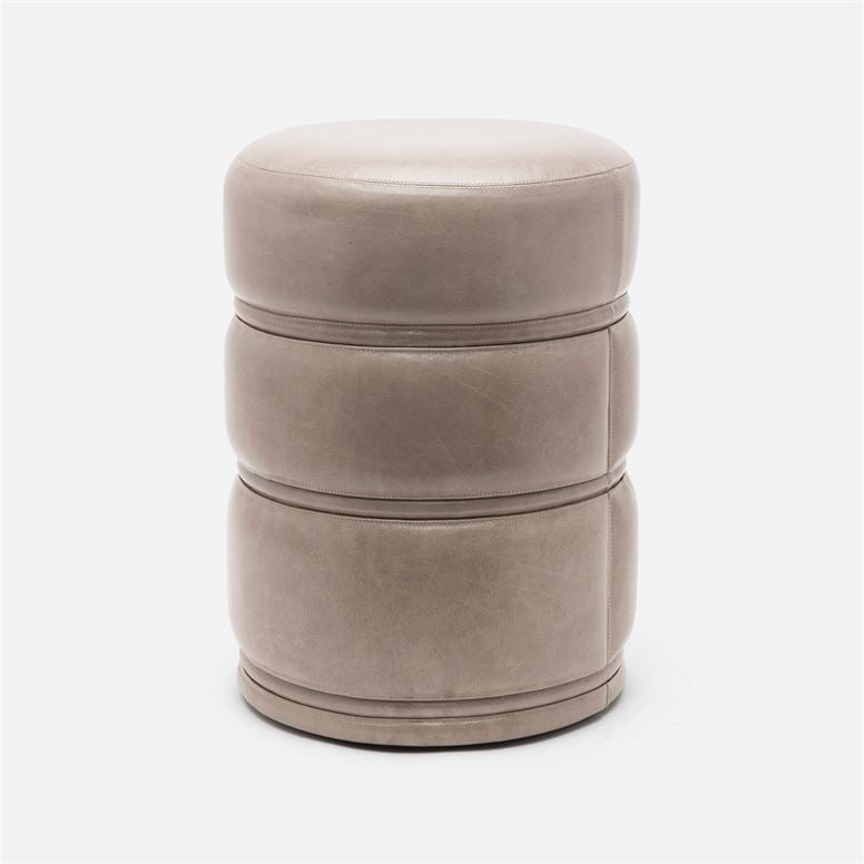 Vaughn Leather Stool