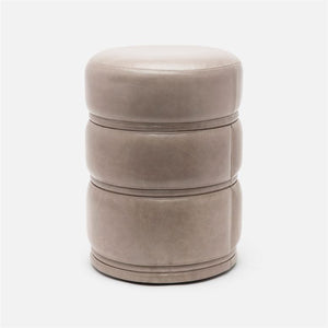 Vaughn Leather Stool