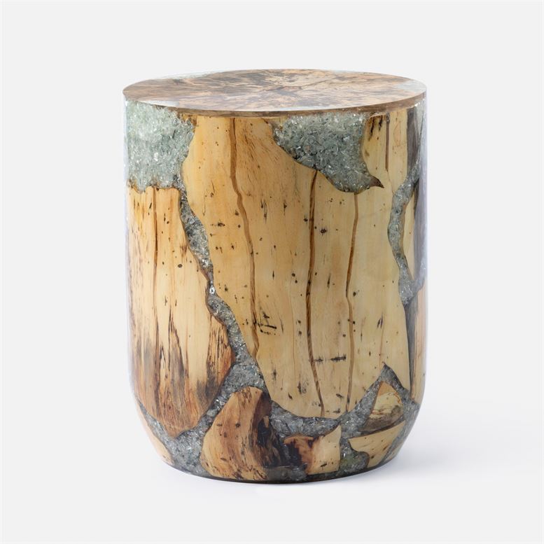 Wyatt Tamarind Wood Stool