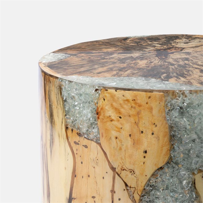 Wyatt Tamarind Wood Stool