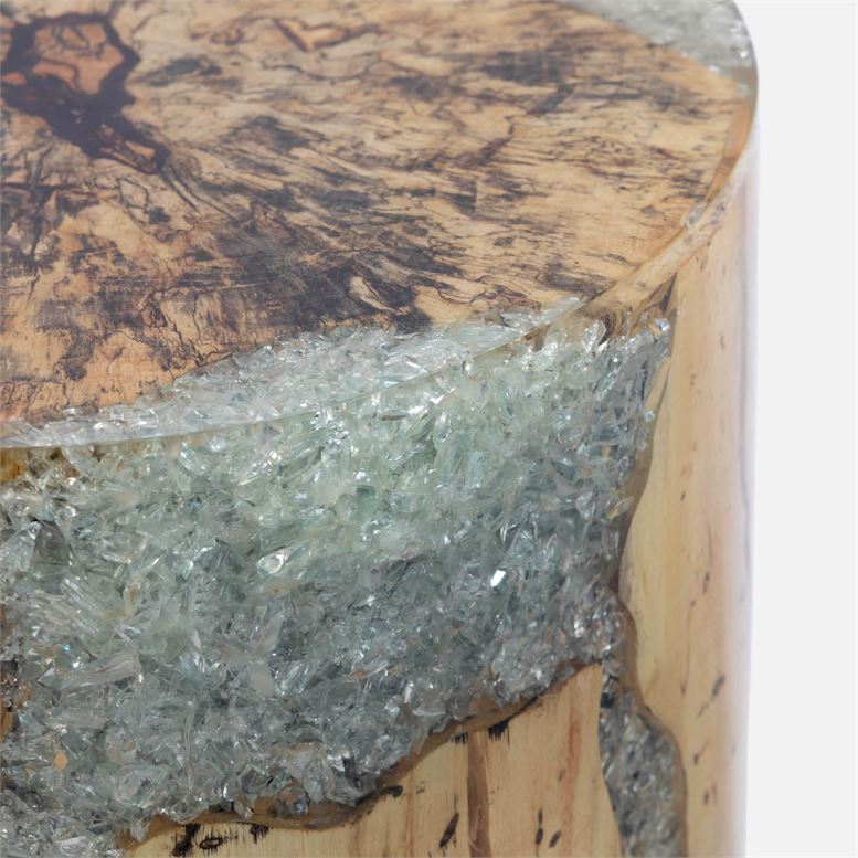Wyatt Tamarind Wood Stool