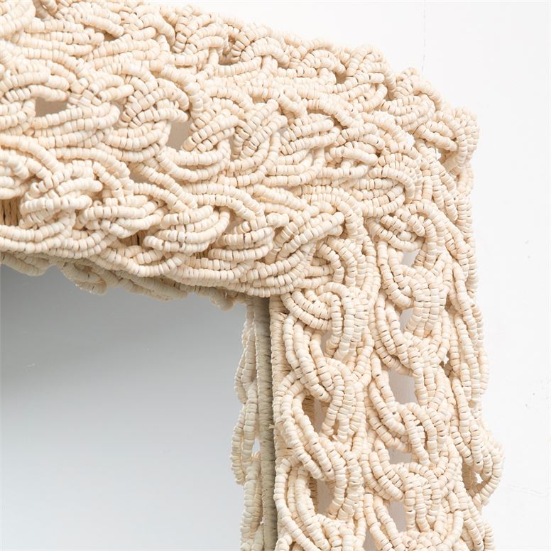 Inga Hand Threaded Coco Beads Frame