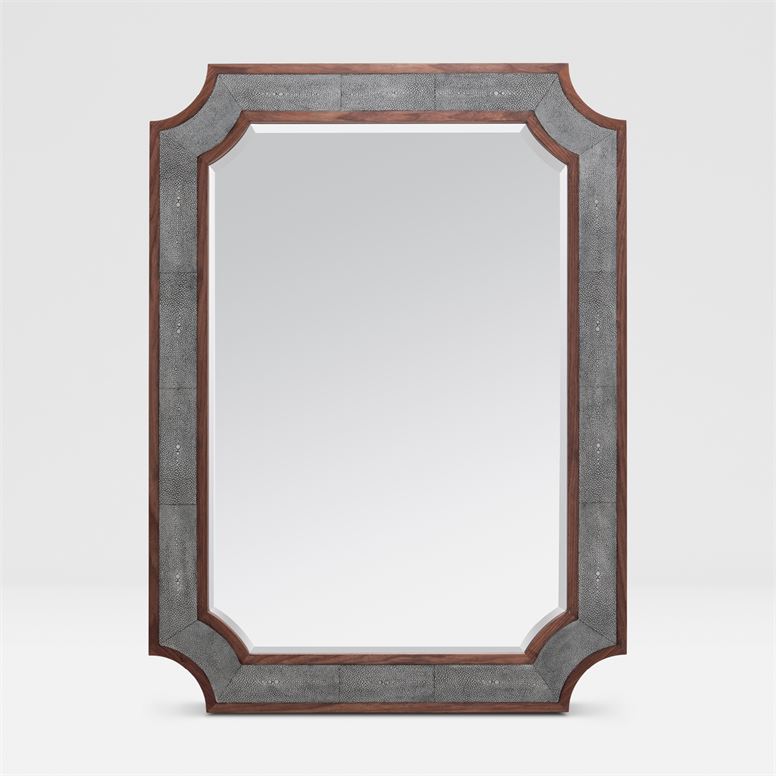 James Clipped-corner Rectangle Shape Mirror