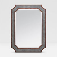 James Clipped-corner Rectangle Shape Mirror