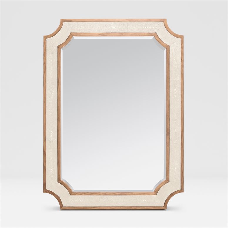 James Clipped-corner Rectangle Shape Mirror