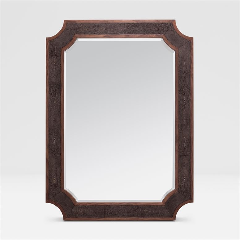 James Clipped-corner Rectangle Shape Mirror