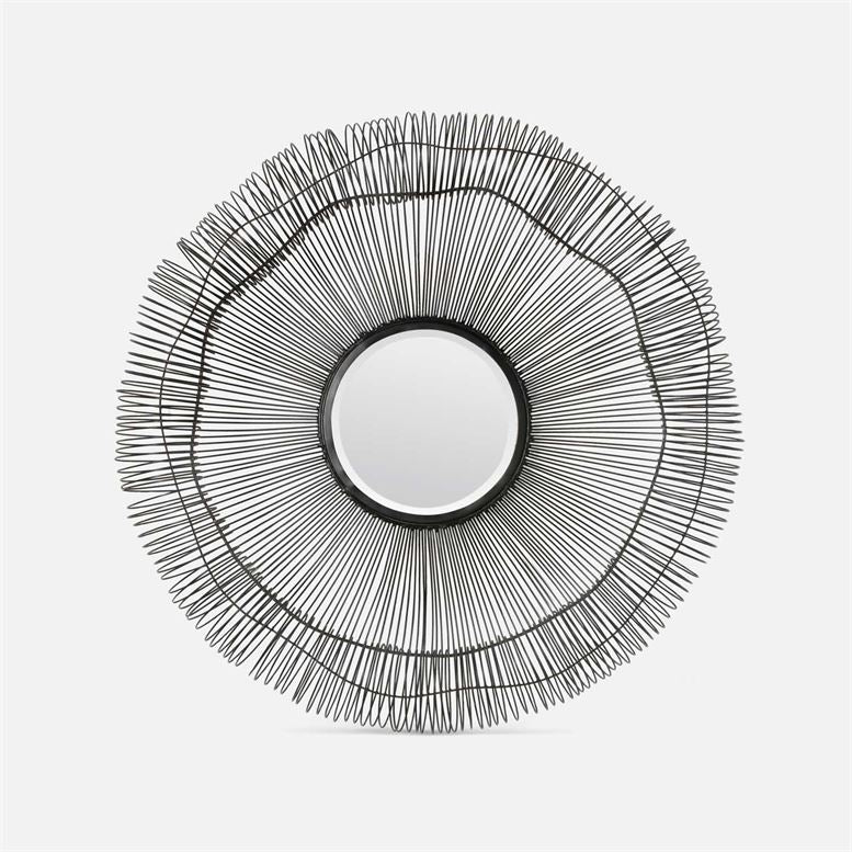 Kaylee Black Wired Mirror