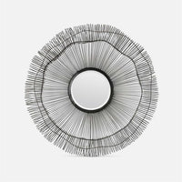 Kaylee Black Wired Mirror