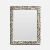 Melba Dalmatian Print Mirror