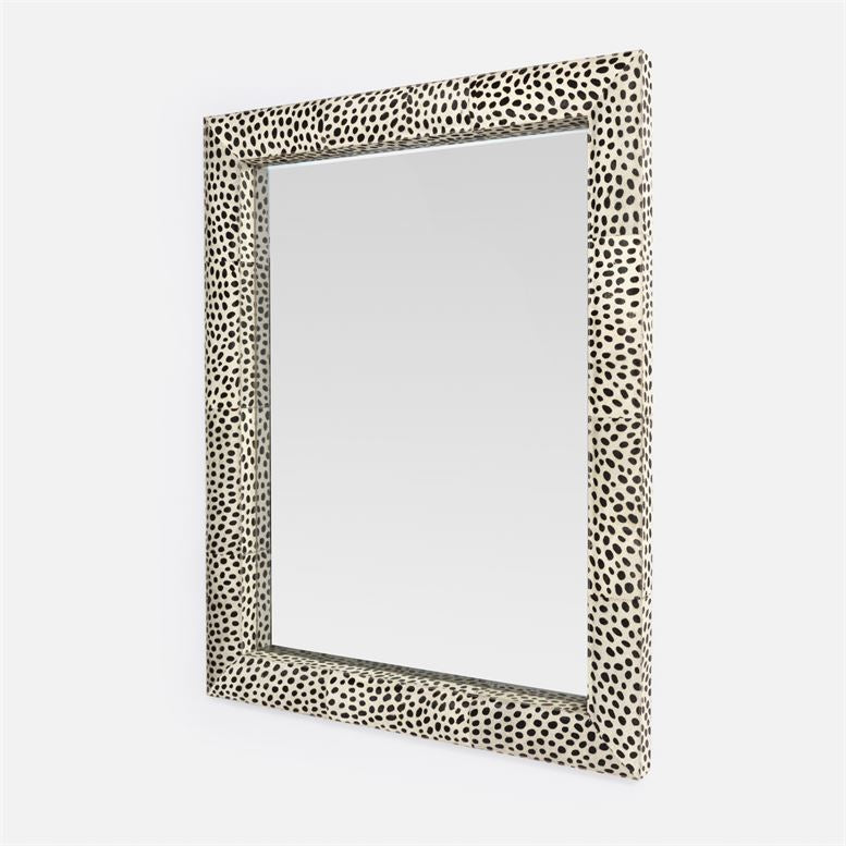 Melba Dalmatian Print Mirror