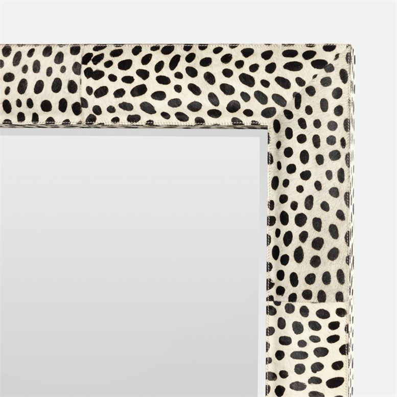 Melba Dalmatian Print Mirror