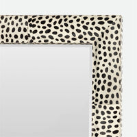 Melba Dalmatian Print Mirror