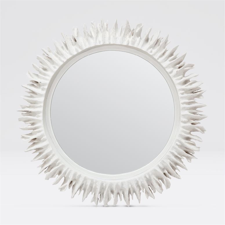 Serrat Faux Coral Mirror