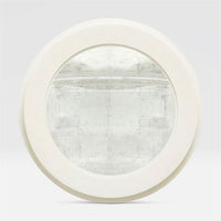 Suzette Mirror-silver Antiqued Panel