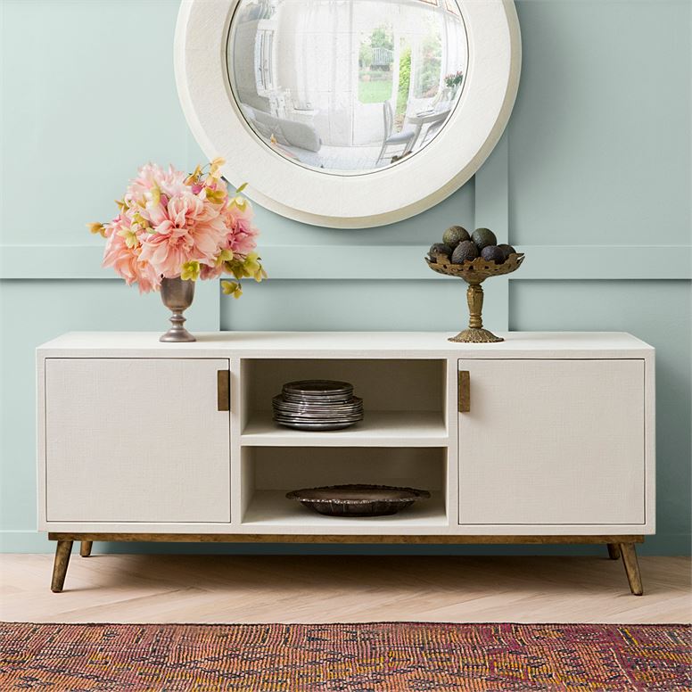 Suzette Mirror-silver Antiqued Panel