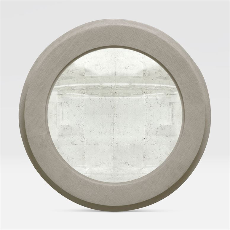 Suzette Mirror-silver Antiqued Panel