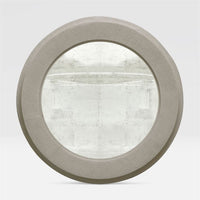 Suzette Mirror-silver Antiqued Panel