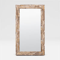 Tabor Petrified Wood Mirror Frame