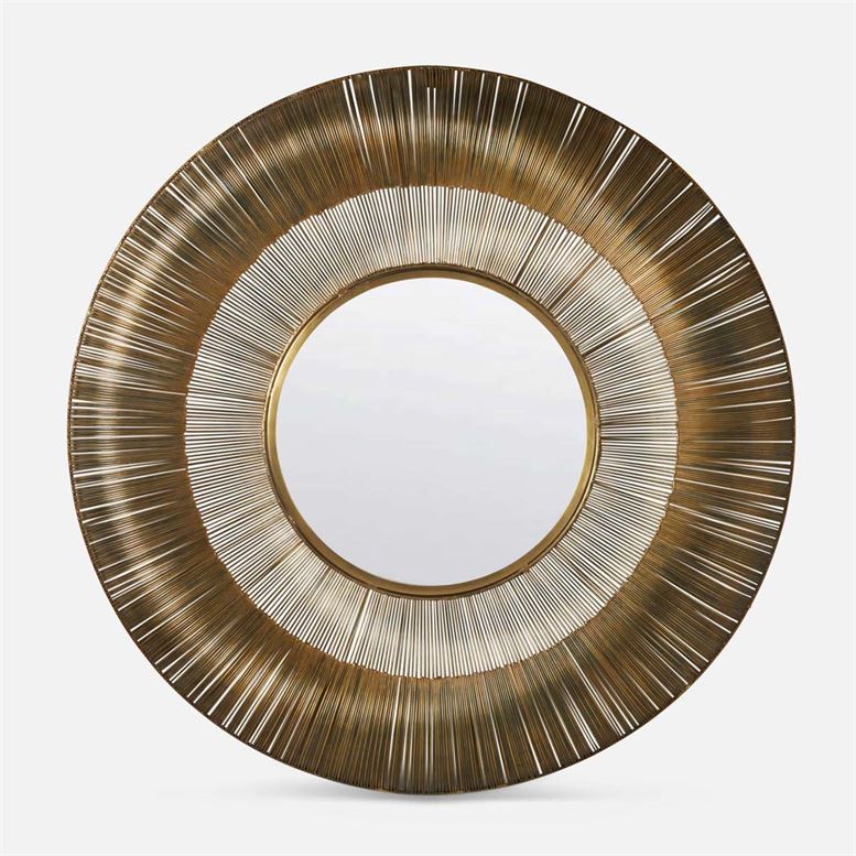 Toryn Antique Brass and Iron Frame