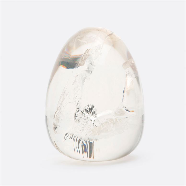 Ameer Object egg-shaped resin