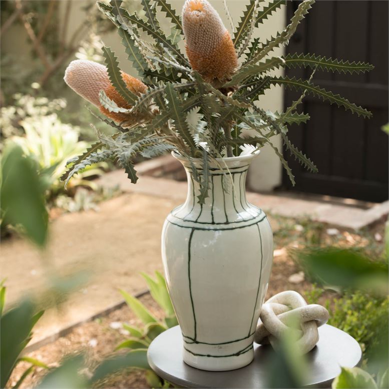 Carmine Vase