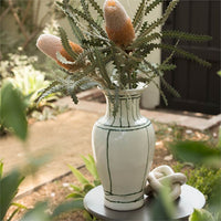 Carmine Vase