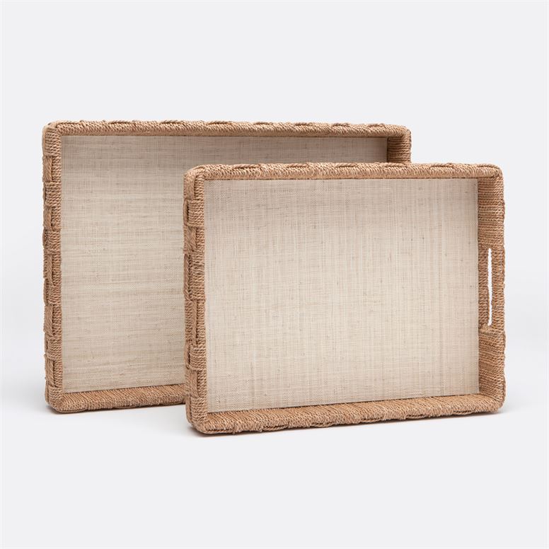 Heather XL Rect Tray Set