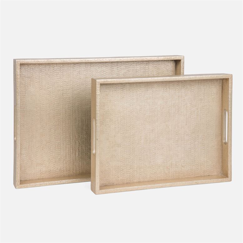 Sutton Xl Rect Tray Set
