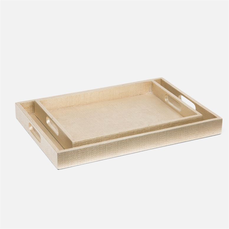 Sutton Xl Rect Tray Set