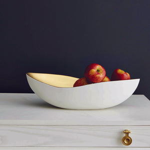 Canoe Bowl Matte - White