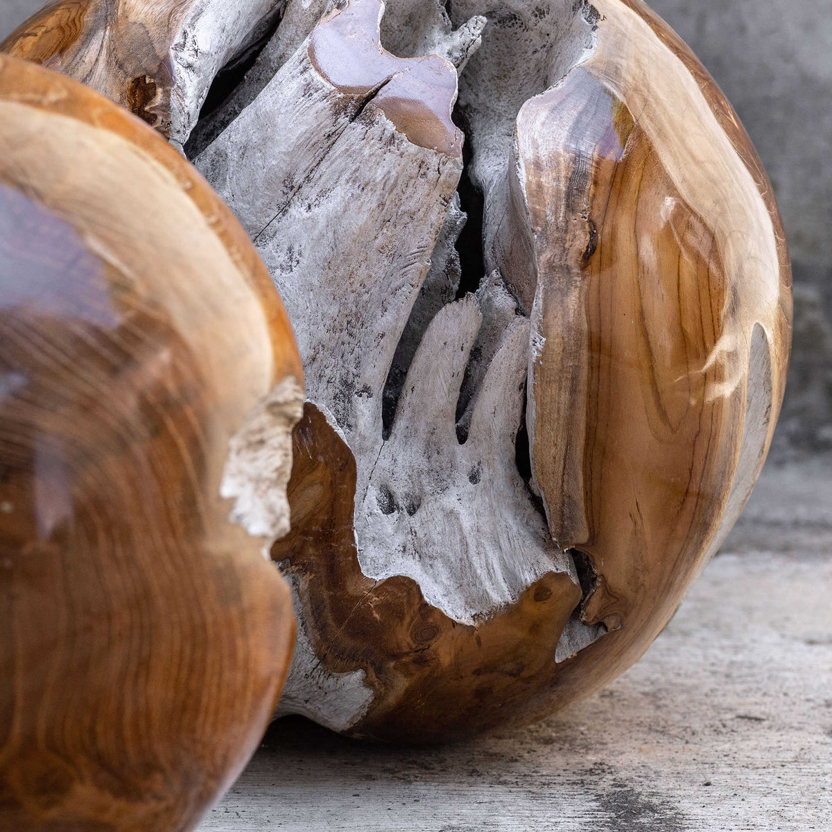 Teak Rounds, S/2