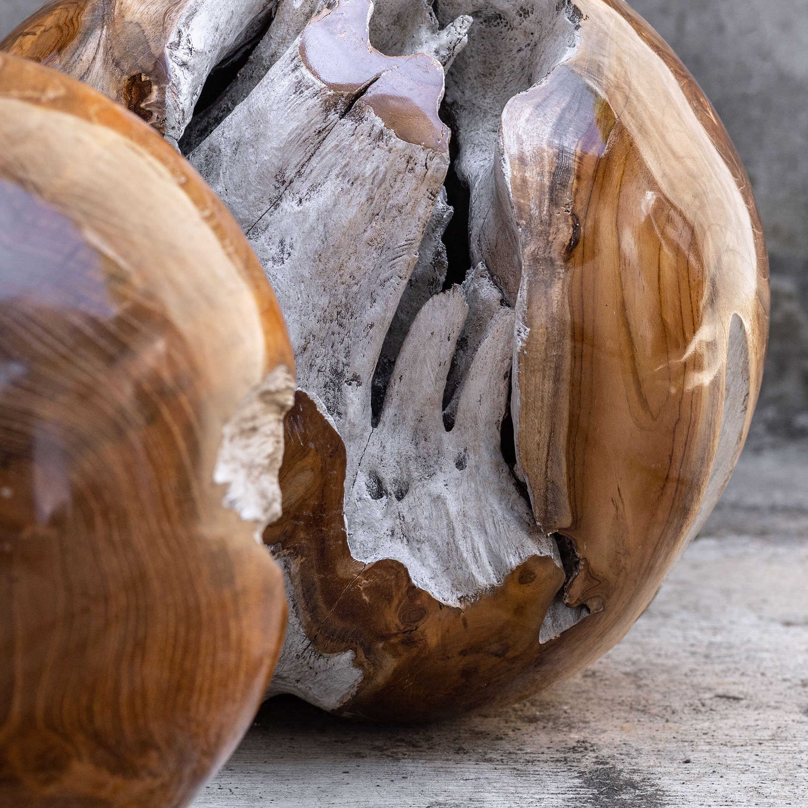 Teak Rounds, S/2