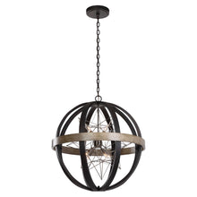 Load image into Gallery viewer, Polaris, 8 LT Large Chandelier
